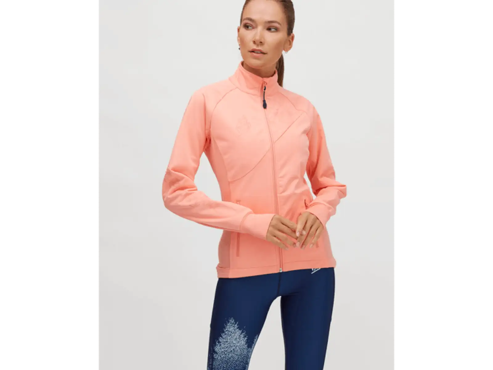 Silvini Monna dámská softshell bunda orange/navy