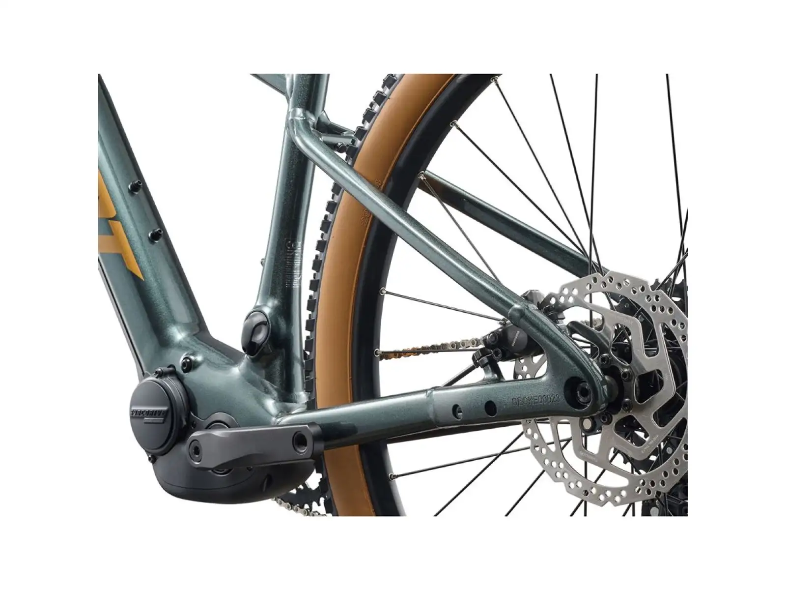 Giant Talon E+ BOX horské elektrokolo Asphalt Green