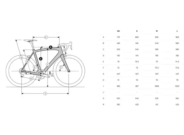 Ridley NOAH 3.0 Ultegra Di2 silniční kolo Pearl White/Black