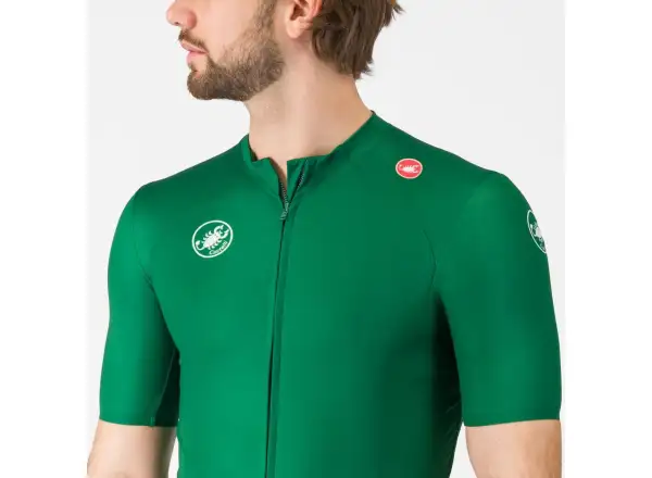 Castelli Vintage Giro d'Italia pánský dres krátký rukáv Verde Verdeggiante