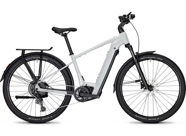 Focus Aventura2 6.7 DI 625Wh horské elektrokolo Lightgrey Glossy