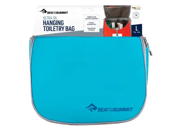Sea to Summit Hanging Toiletry Bag Large závěsná toaletní taška Atoll Blue