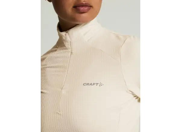Craft Gain Thermal Midlayer 2 dámská mikina bílá