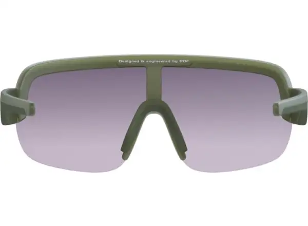 POC Aim cyklistické brýle Epidote Green Translucent