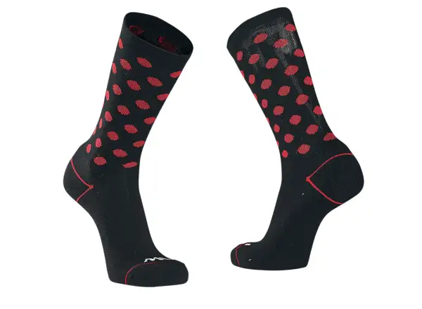 Northwave Core ponožky Black/Red vel. L