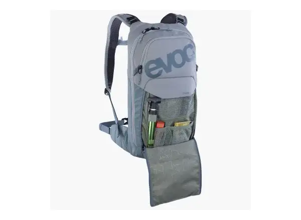 Evoc Stage 6 l batoh Stone Steel + Pitný vak 2 l