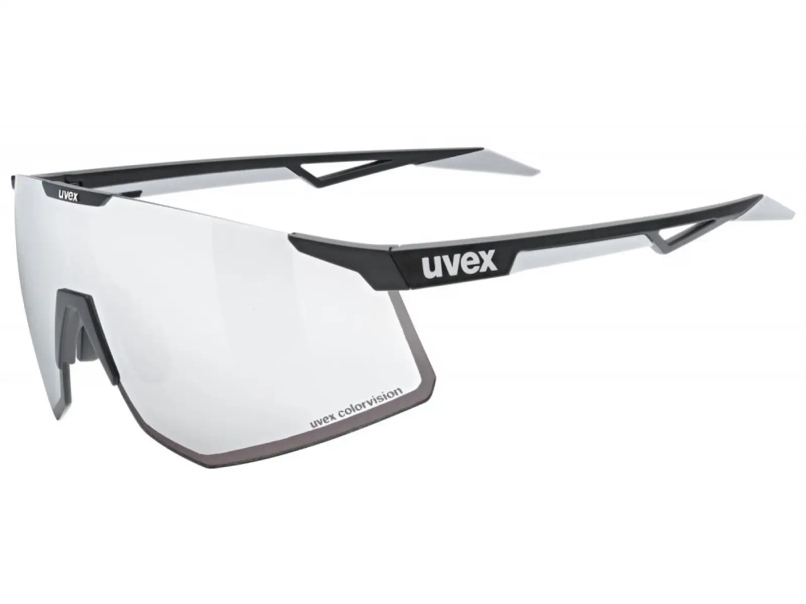 Uvex Pace Perform S ColorVison brýle Black Matt/Mirror Silver