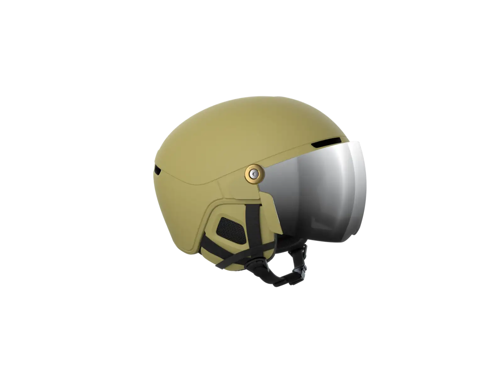 POC Obex Visor lyžařská přilba Olivine Green/Clarity Universal/Partly Sunny/Silver