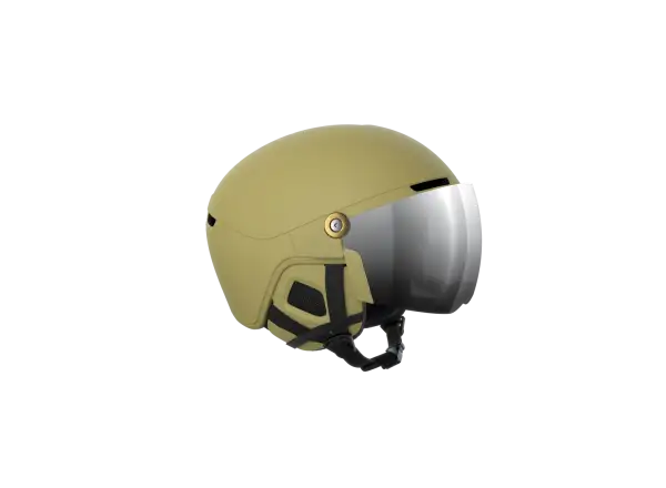 POC Obex Visor lyžařská přilba Olivine Green/Clarity Universal/Partly Sunny/Silver