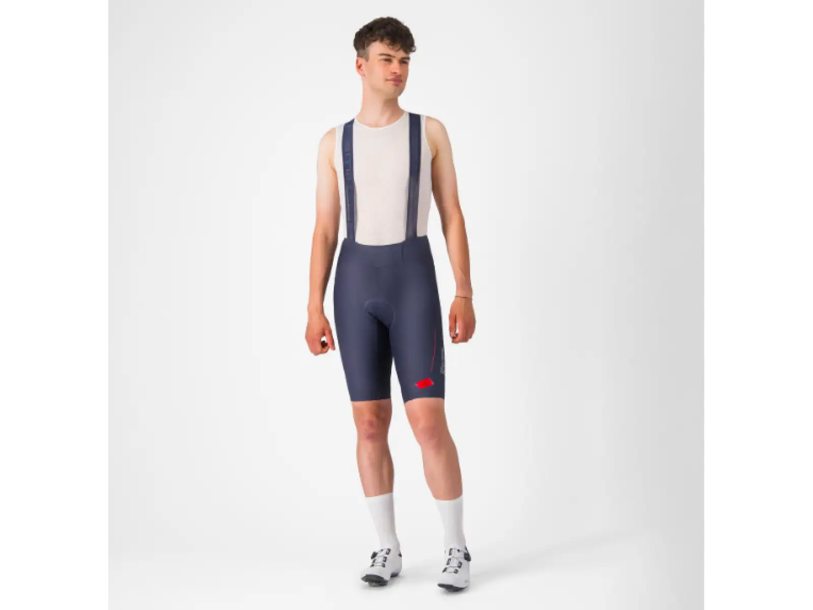 Castelli Espresso R-A/D pánské kraťasy s vložkou a laclem Twilight Blue