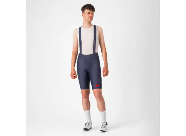 Castelli Espresso R-A/D pánské kraťasy s vložkou a laclem Twilight Blue
