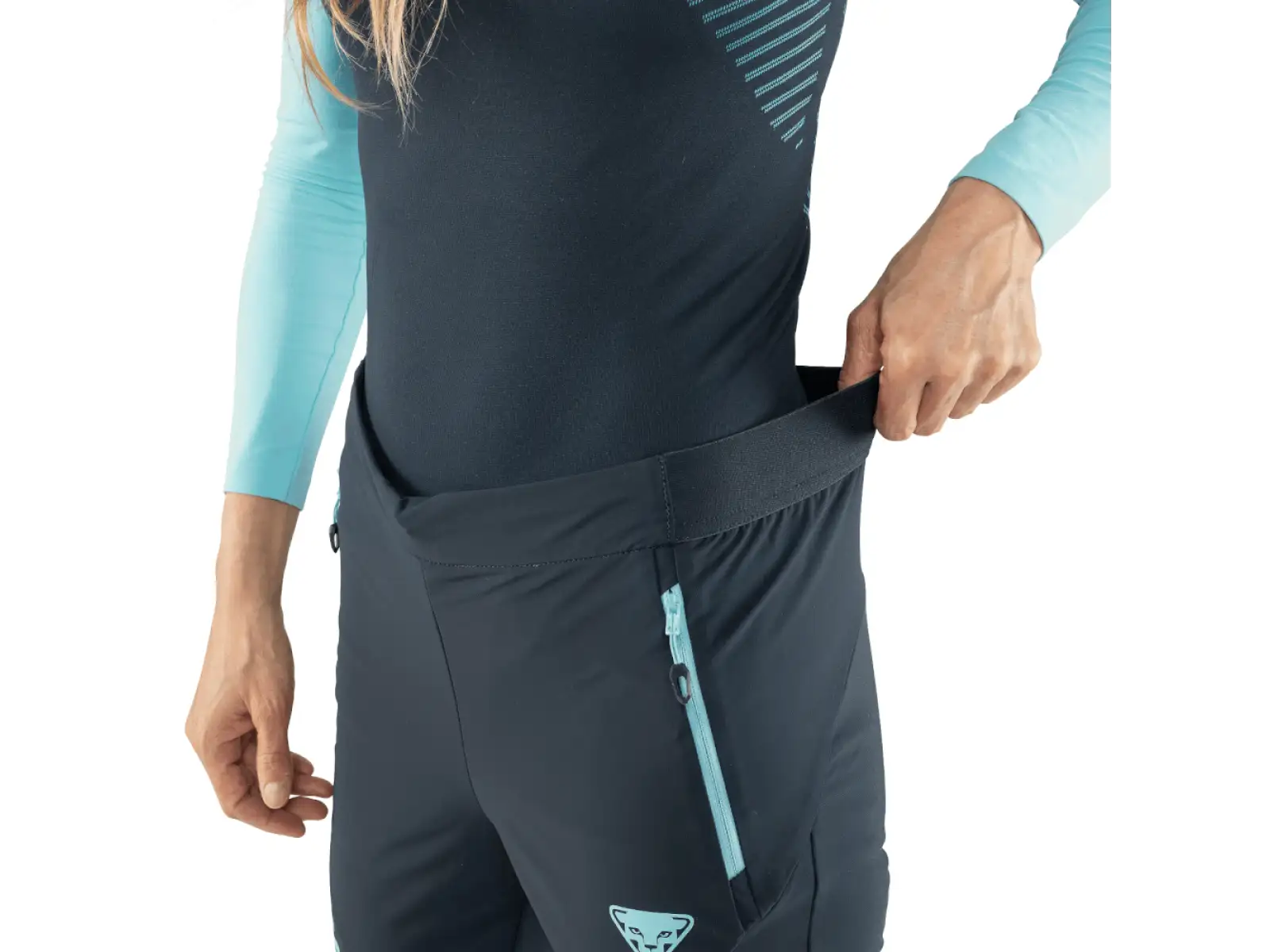 Dynafit Speed Dynastretch dámské kalhoty blueberry mallard blue