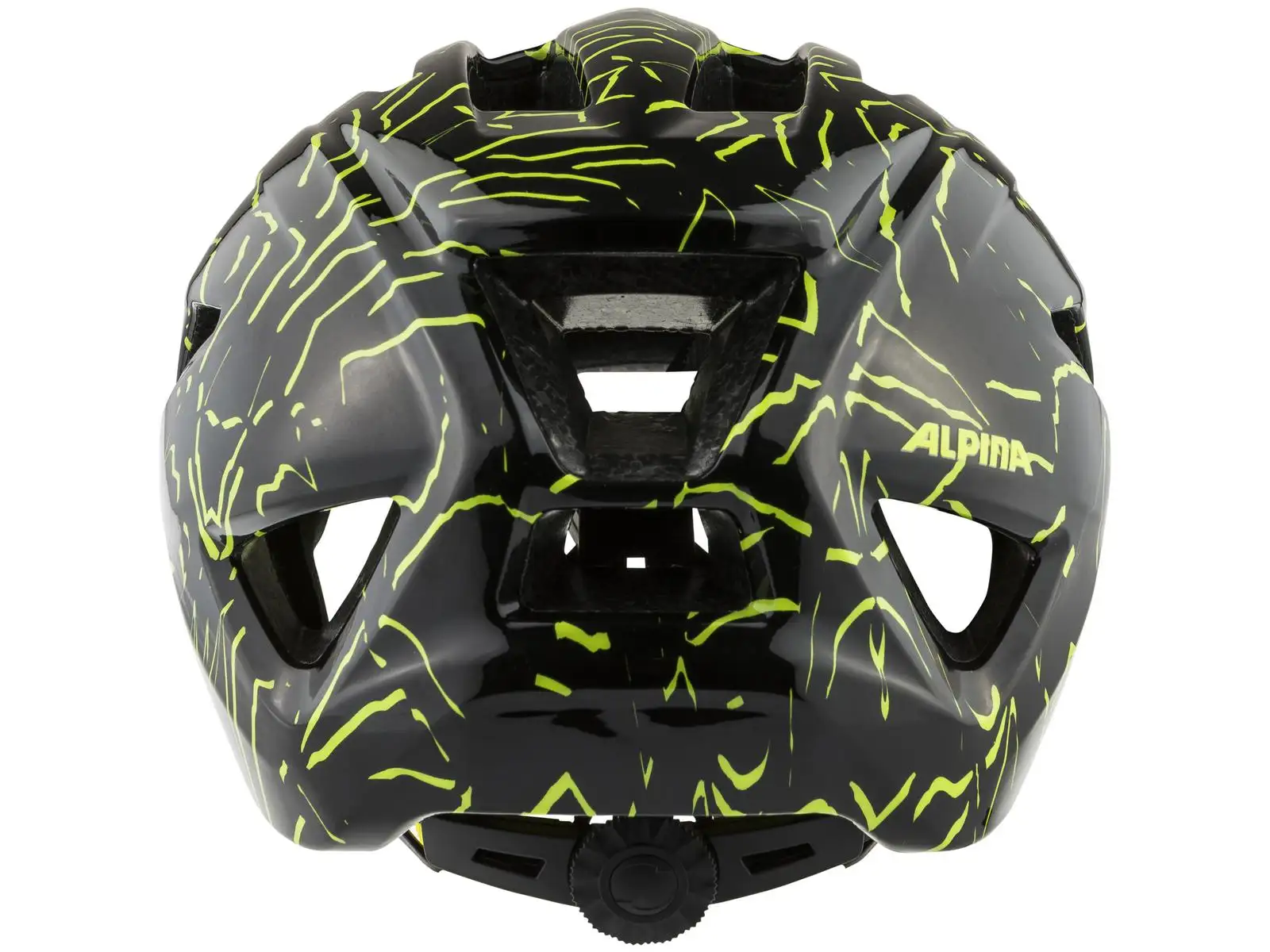 Alpina Pico dětská přilba Black-Neon Yellow Gloss