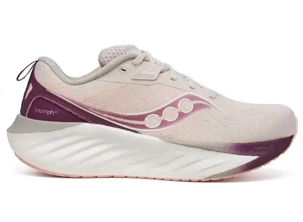 Saucony Triumph 22 dámská obuv Moon/Eggplant