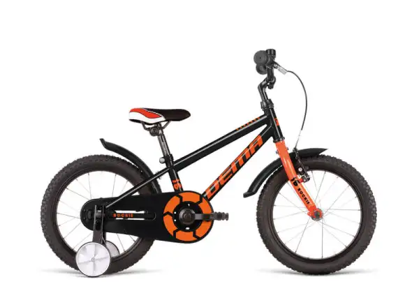 Dema Rockie 16 Junior 1 Speed 2021 černo/oranžové dětské kolo