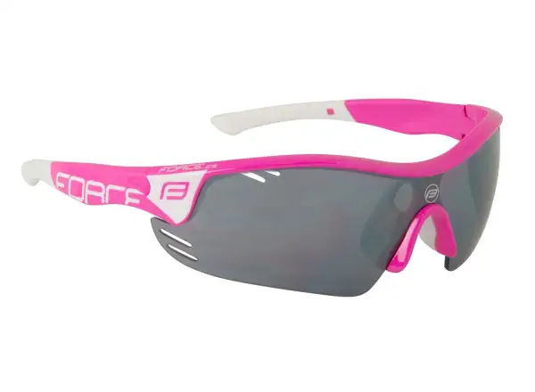 ne Force Race Pro cyklistické brýle růžová/bílá