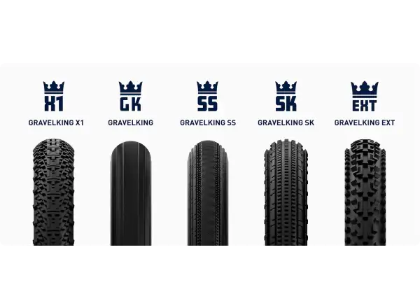 Panaracer GravelKing SK 28" gravel plášť kevlar černá/hnědá
