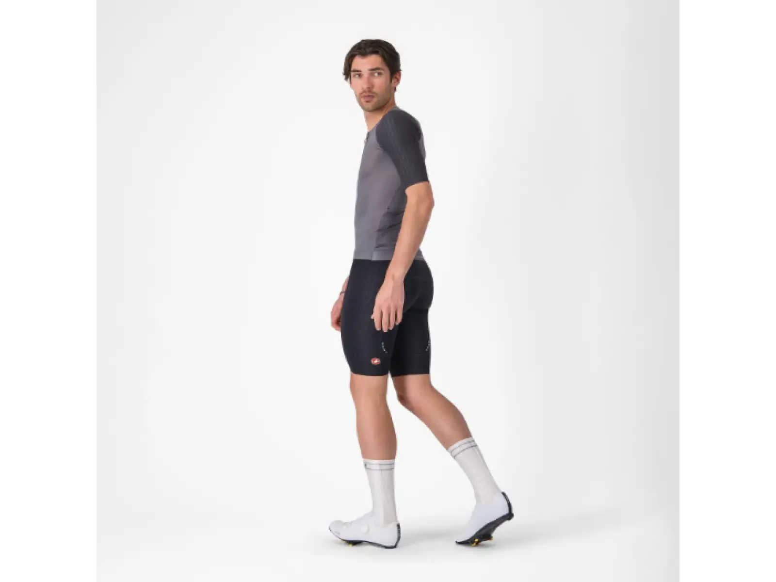 Castelli Aero Race 8S pánský dres krátký rukáv Smoky Gray