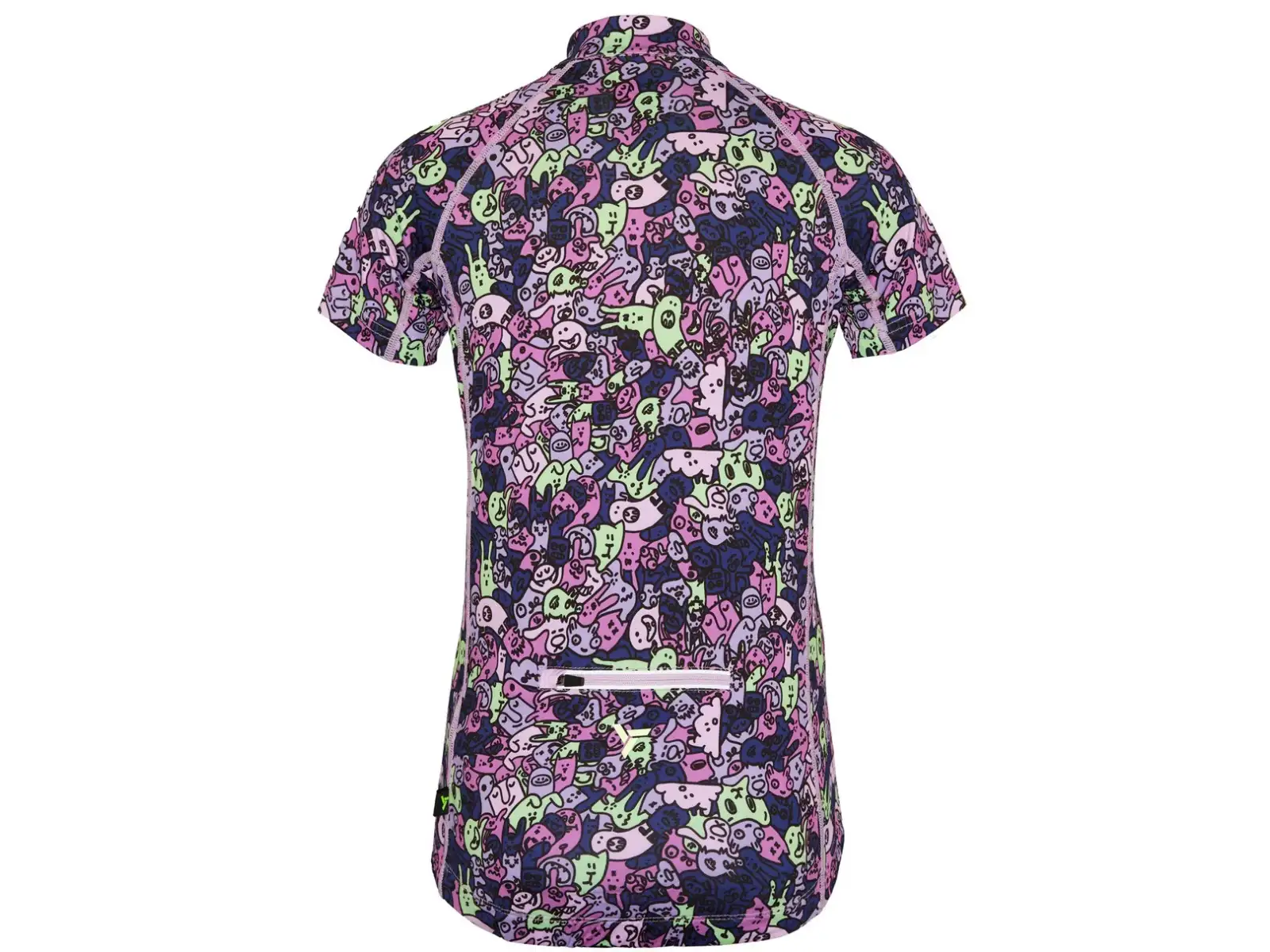 Silvini Scrivia dětský dres krátký rukáv Blush/Green