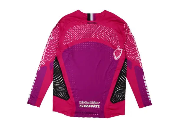 Troy Lee Designs x SRAM Sprint Ultra pánská dres dlouhý rukáv Radioscape Fuchsia