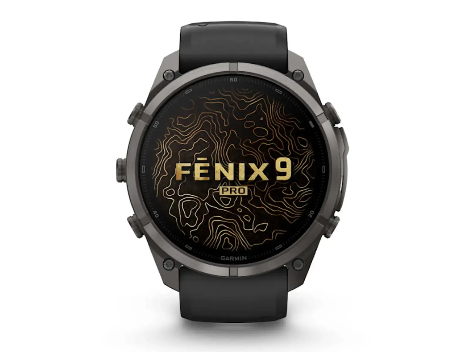 Garmin Fénix 9 Pro inReach 51 mm chytré hodinky Carbon gray DLC Titanium Black/Pebble gray