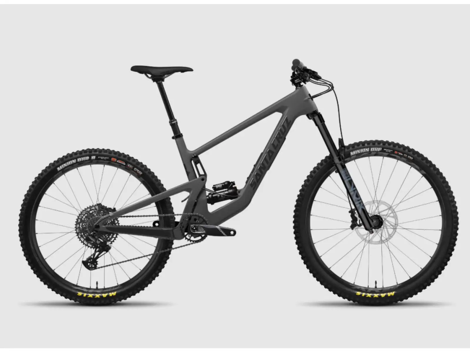 Santa Cruz Bronson 4.1 C MX R LG celoodpružené kolo Matte Dark Matter