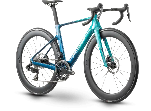 Raymon Arva Evo 24S Force E1 AXS silniční kolo ocean fade/chrome