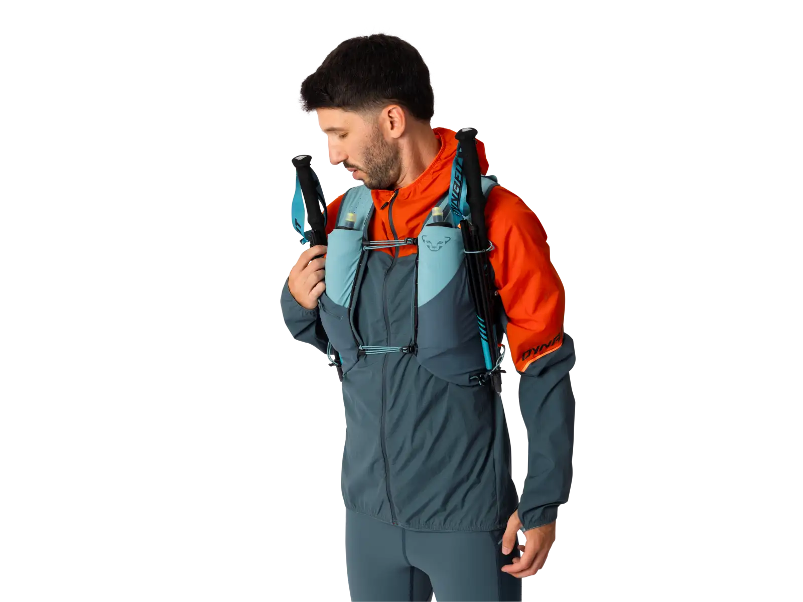 Dynafit Alpine 15 l běžecká vesta Smoke Blue/Cinder