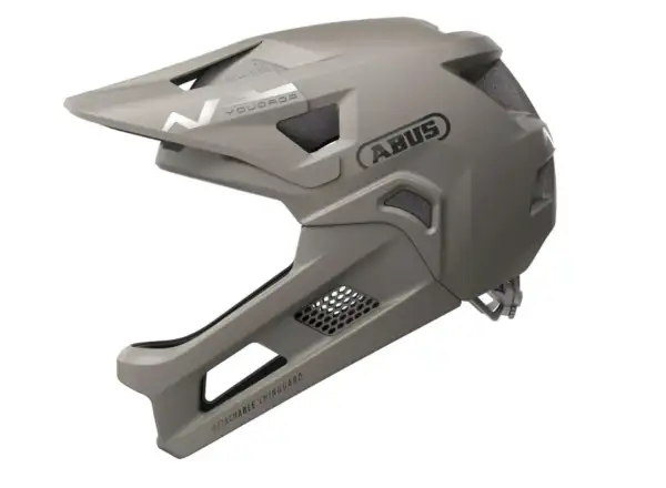 Abus YouDrop FF dětská přilba Dust Grey