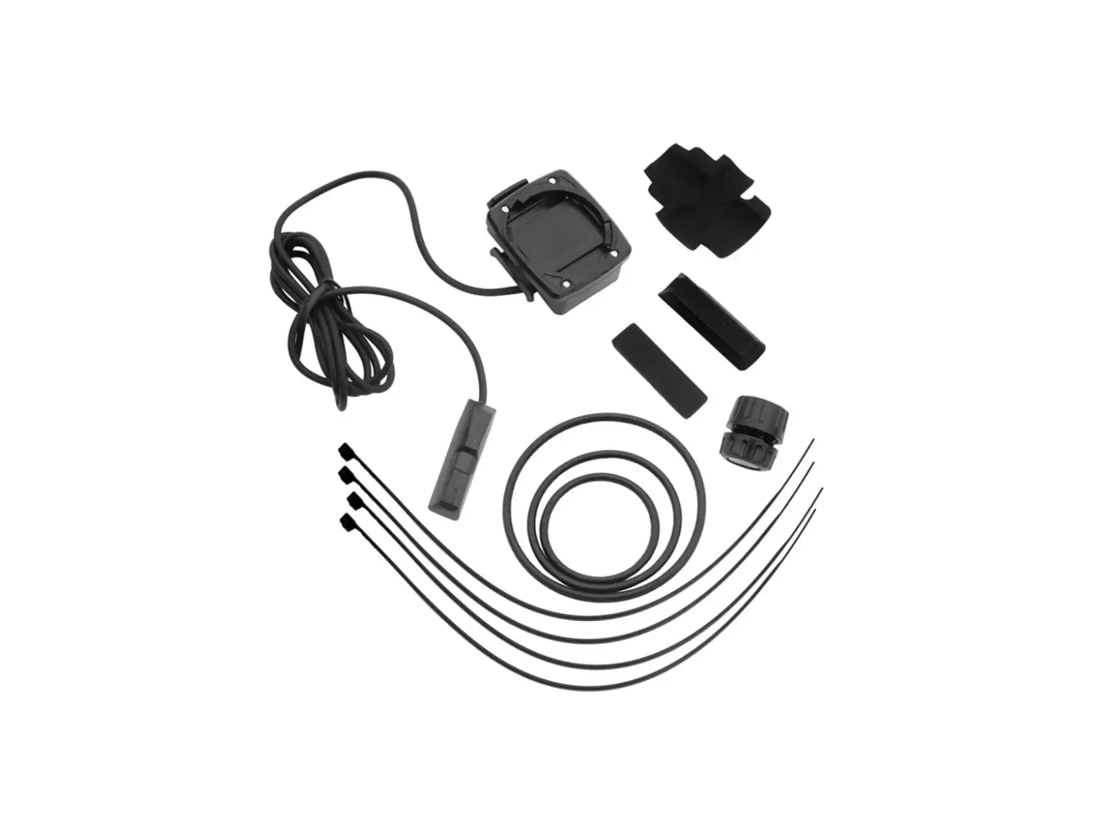 One Bikeparts C.Comp 8 Wired cyklocomputer black/grey