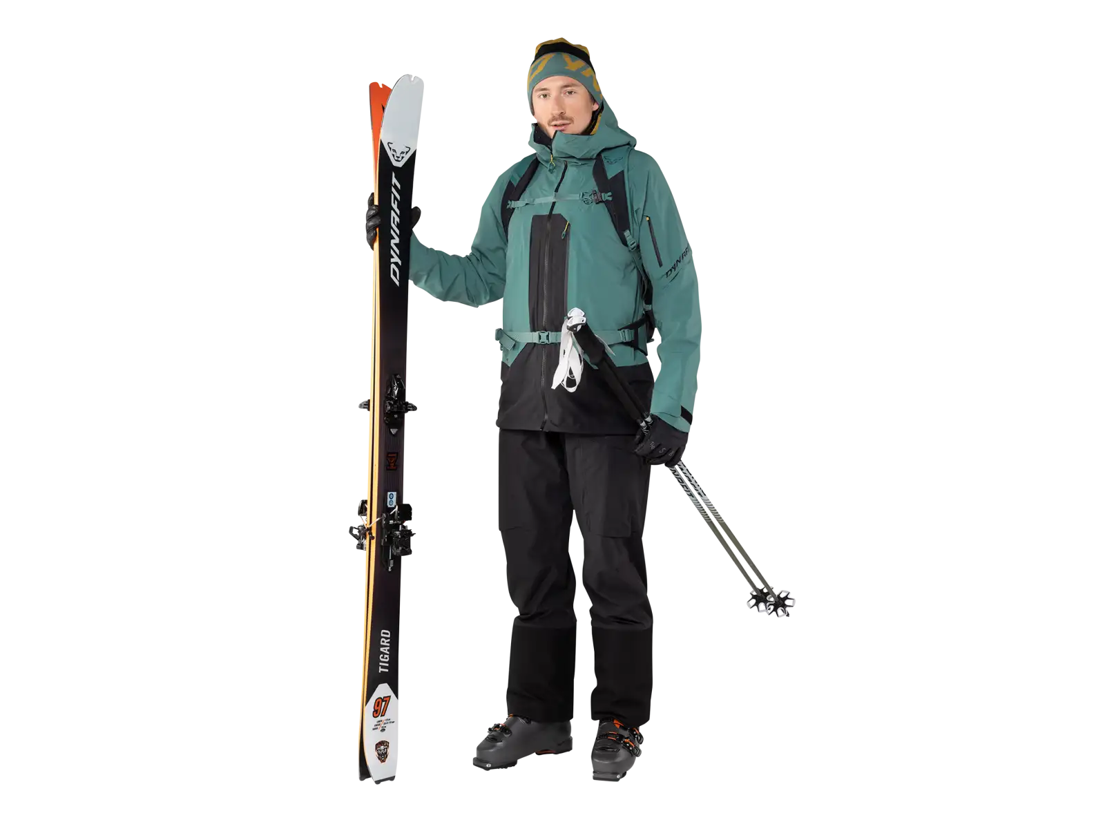 Dynafit Tigard 3L Stretch pánská bunda Atlantic