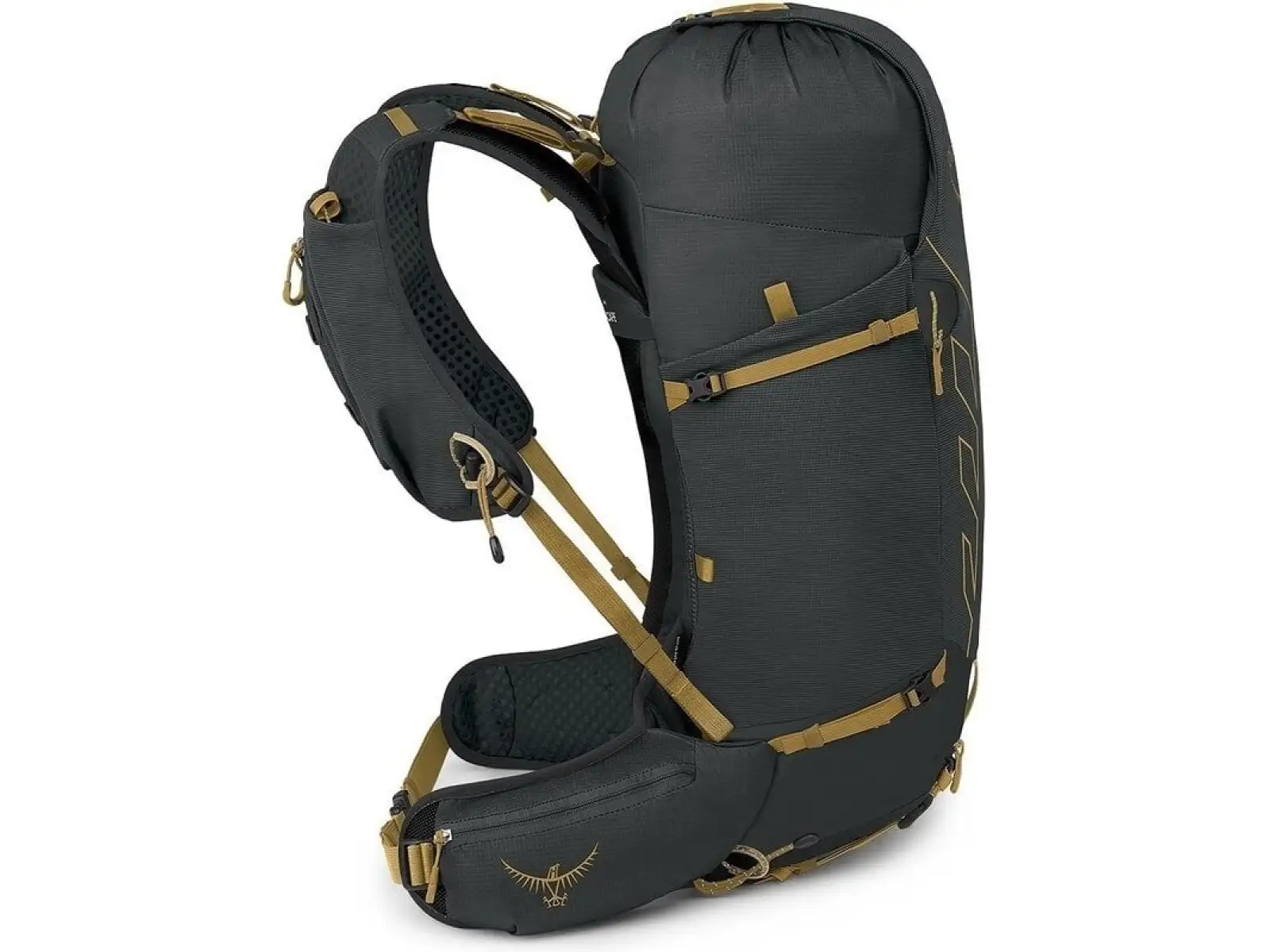Osprey Talon Velocity 30 l batoh Dark Charcoal/Tumleweed Yellow L/XL