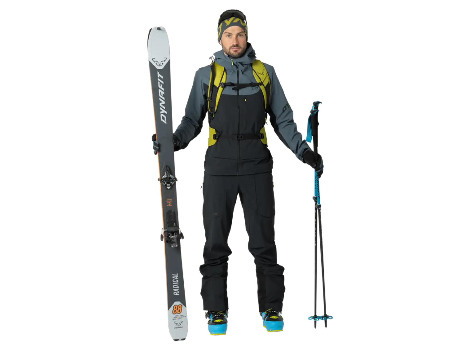 Dynafit Radical 30+ skialpinistický batoh 30 l Golden Lime/Black Out