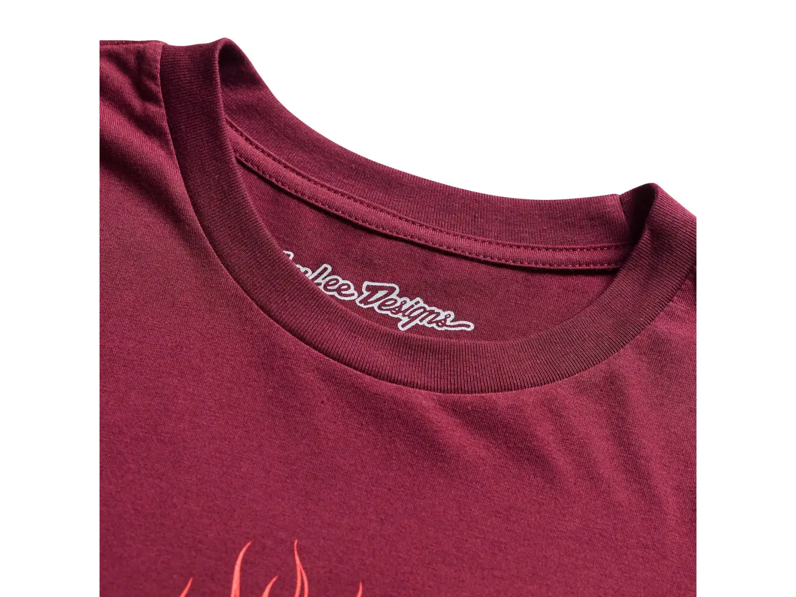Troy Lee Designs Flame 2 pánské triko krátký rukáv Sangria
