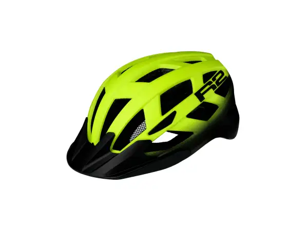 R2 Lumen cyklistická přilba neon žlutá/černá