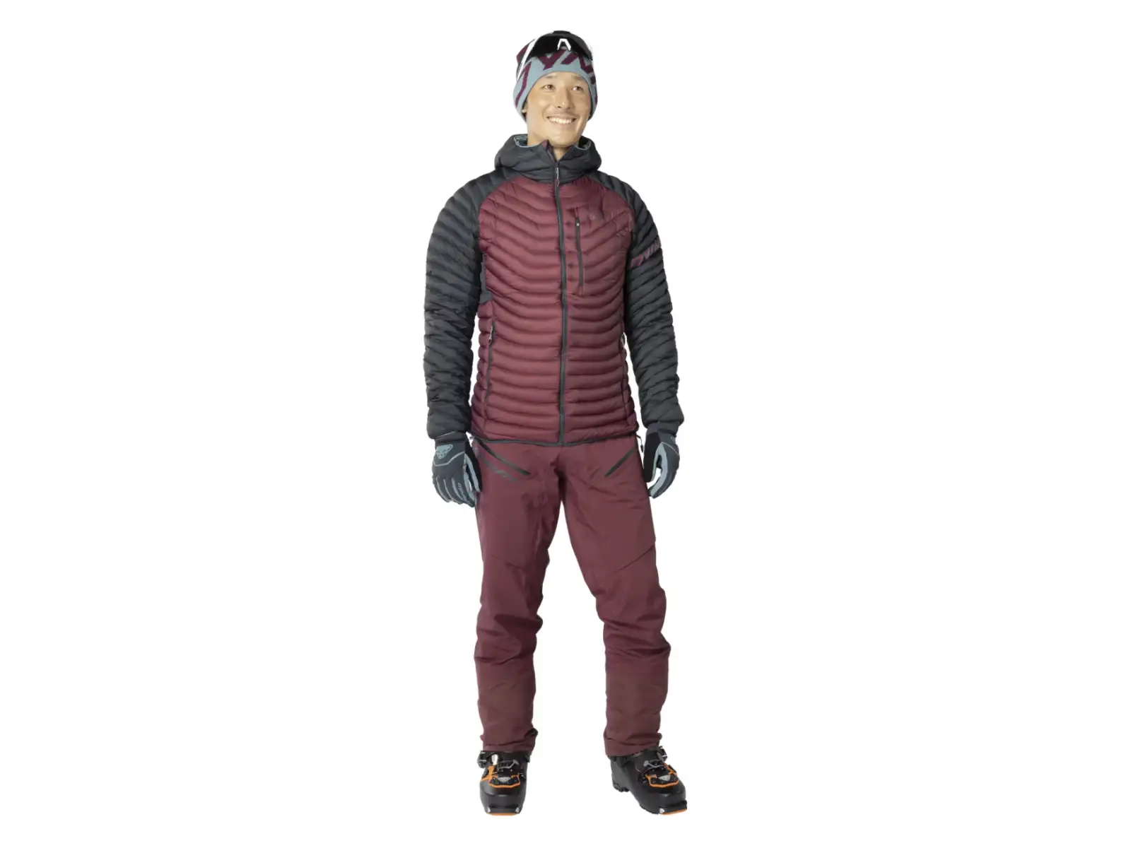 Dynafit Radical Down pánská bunda Blueberry/Burgundy