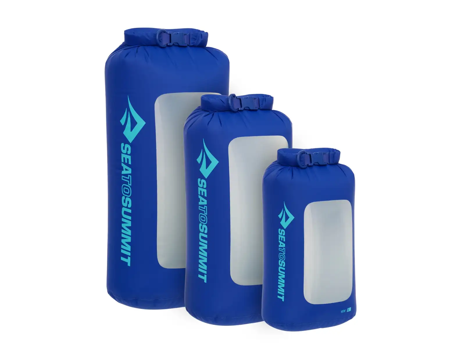 Sea to Summit Lightweight Dry Bag nepromokavý vak s průhledem 13L Surf Blue