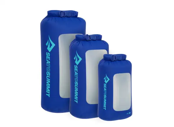 Sea to Summit Lightweight Dry Bag nepromokavý vak s průhledem 13L Surf Blue