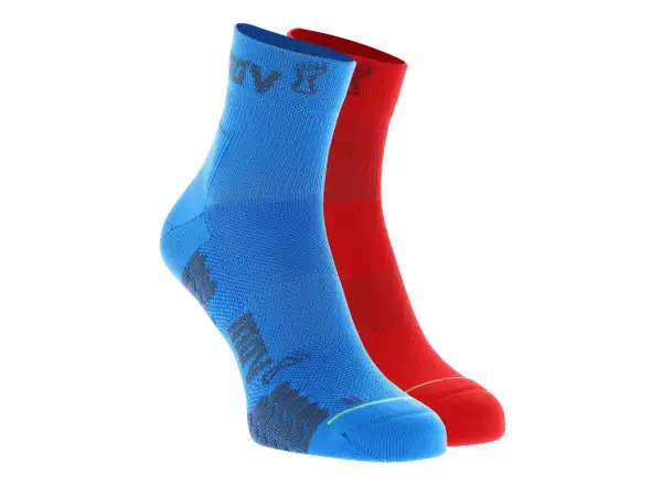Inov-8 Trailfly středně vysoké ponožky blue/red