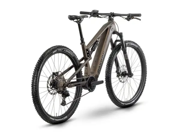 Raymon Trailray 120 Pro celoodpružené elektrokolo  Tenmokubrown