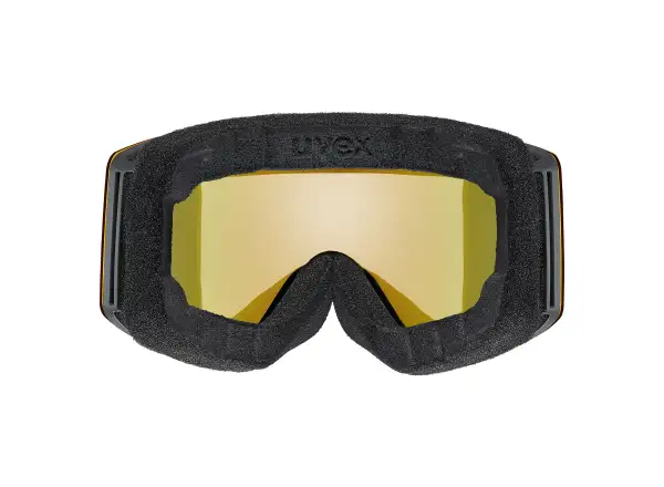 Uvex Provoque FM lyžařské brýle black matt/blue - green