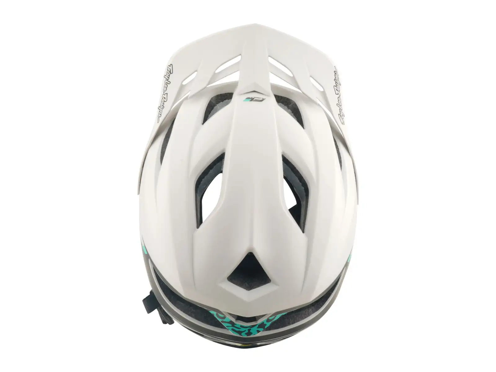 Troy Lee Designs Flowline SE MIPS přilba Stacks Pumice/Real Teal