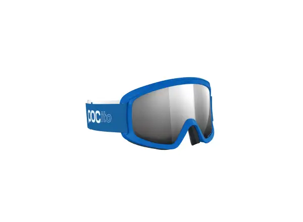 POC POCito Opsin dětské lyžařské brýle Fluorescent Blue/Partly Sunny Silver