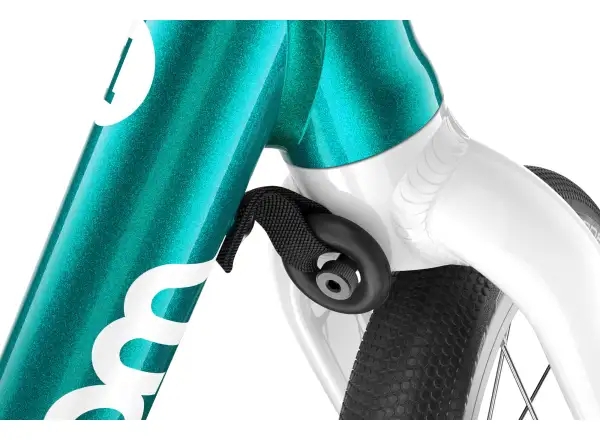 Woom GO 1 Metallic Turquoise 12 dětské odrážedlo