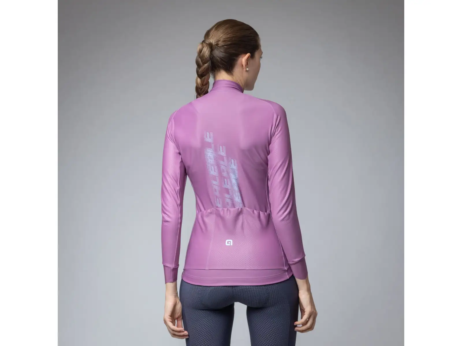 Alé PR-E Identity dámský zateplený dres dlouhý rukáv Orchid