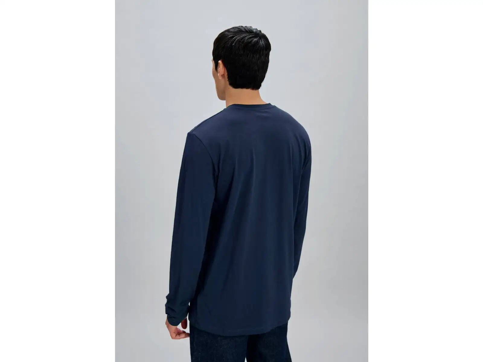 POC L/S Tee triko s dlouhým rukávem Apatite Navy