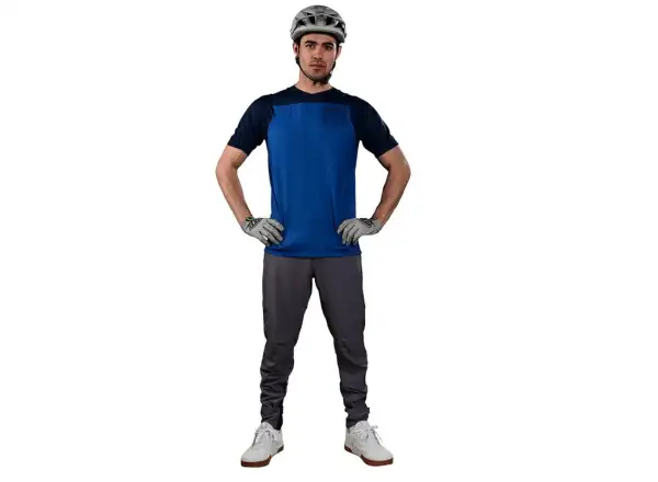 Troy Lee Designs Skyline Mono pánský dres krátký rukáv True Blue