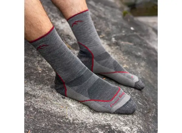 Darn Tough Light Hiker Micro Crew Lightweight Cushion pánské ponožky Denim