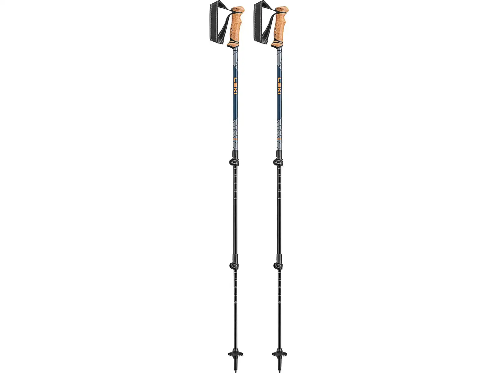 Legacy Lite trekingové hole Orange/Denimblue/Light anthracite