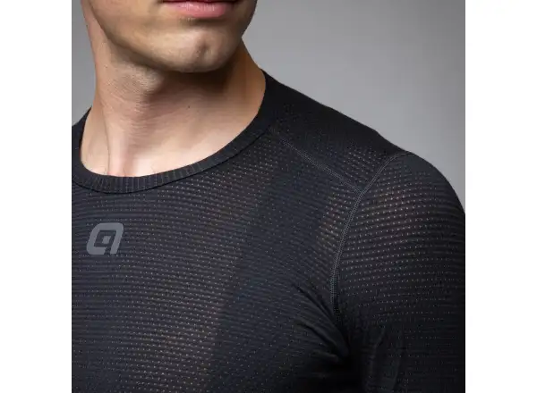 Alé Intimo Merino pánské spodní triko dlouhý rukáv Black